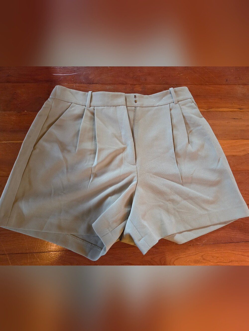 Abercrombie & Fitch Light Green Shorts